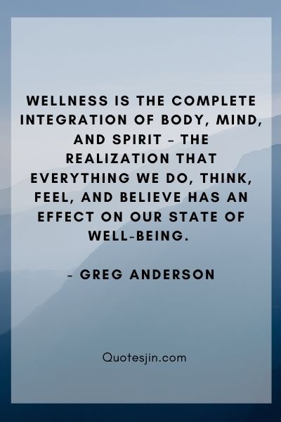 Health and wellness quotes
