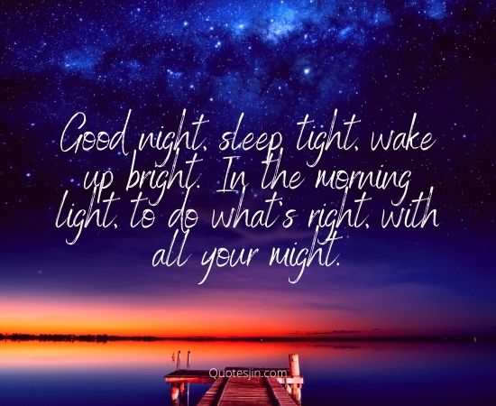 Good Night Quotes