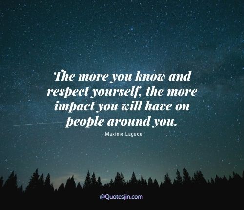 Self Respect Quotes