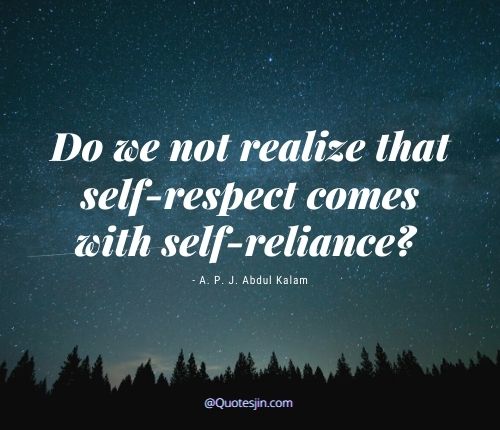 Self Respect Quotes