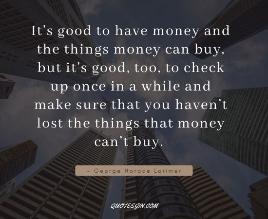 Money Quotes