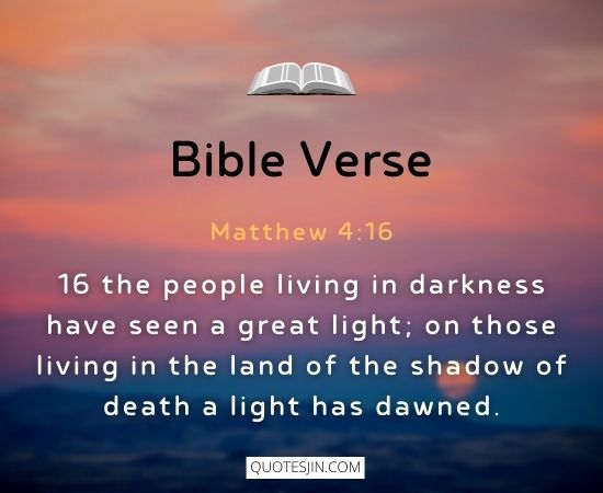 Bible Verses About Light