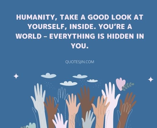 Quotes about Humanity