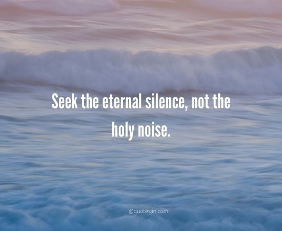 Silence Quotes