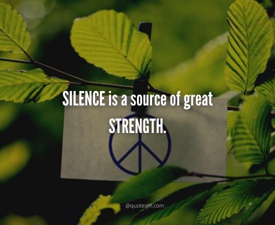 Silence Quotes