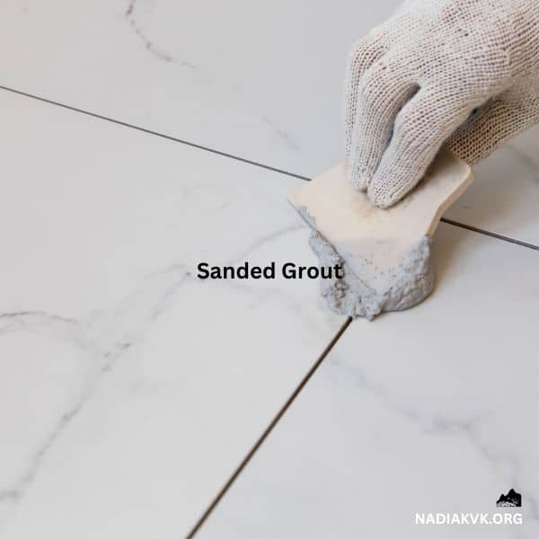 sanded grout