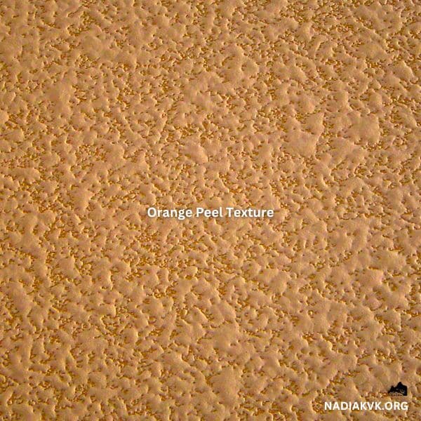 orange peel texture - texture types for drywall
