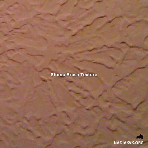 stomp brush texture - drywall ceiling texture types