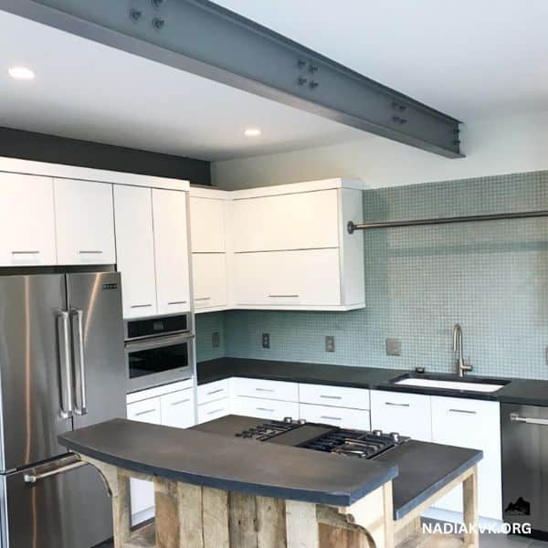 zinc countertops