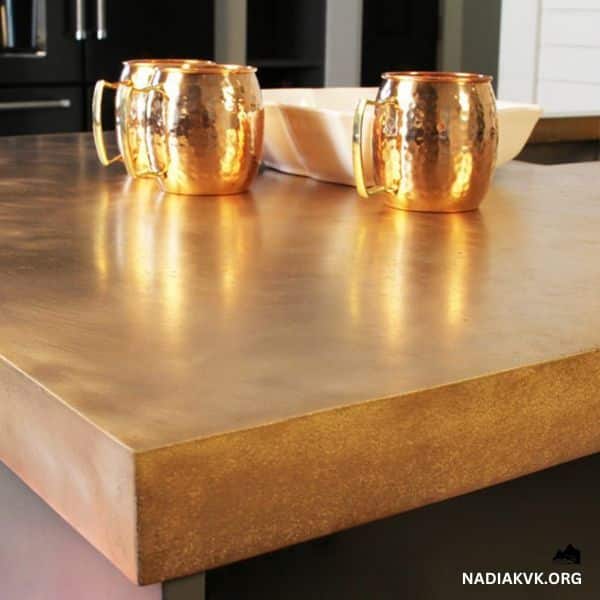 bronze countertops