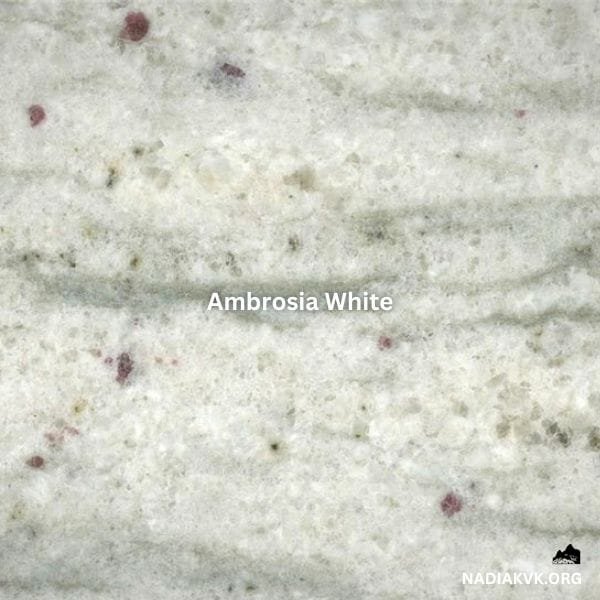 white marble countertops