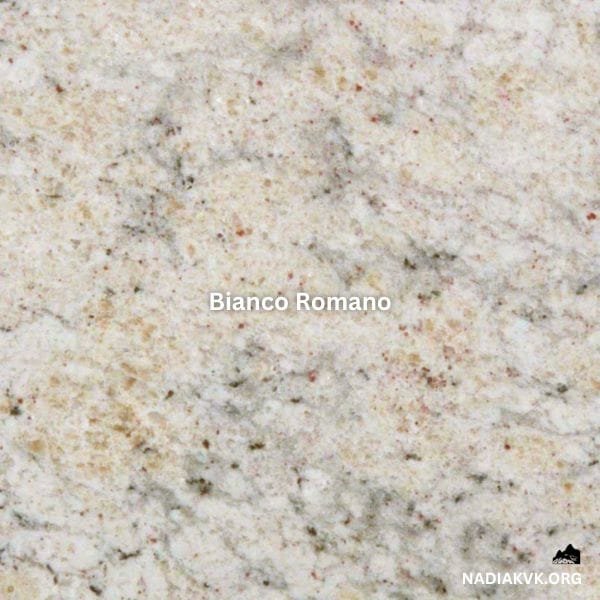 Bianco Romano granite - white marble floor tiles