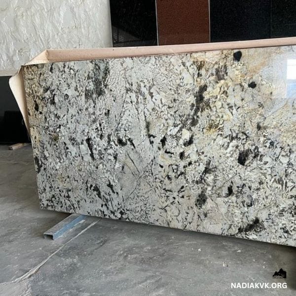 alaska white quartz slab