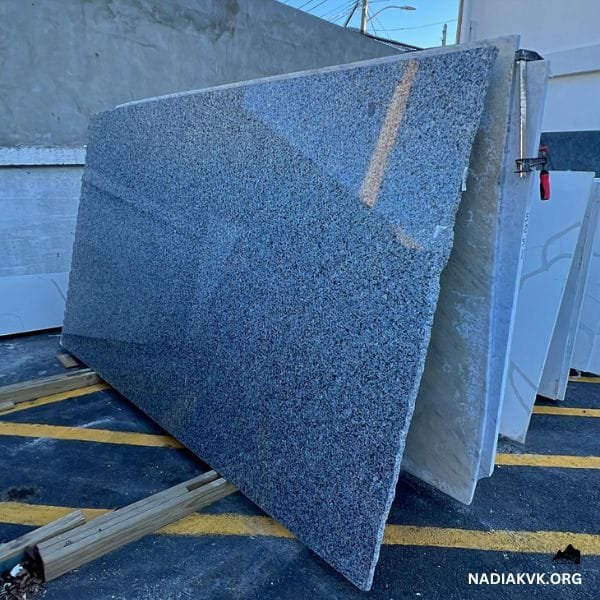 Azul Platino Granite slab