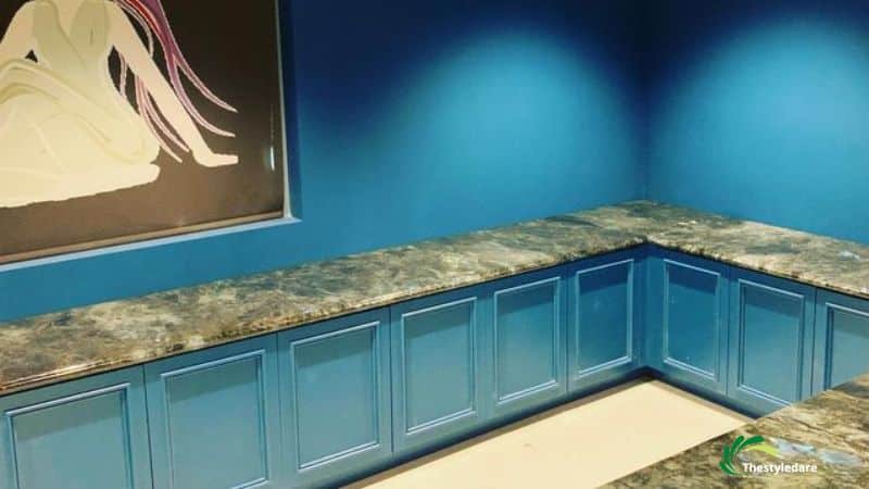 Labradorite countertop