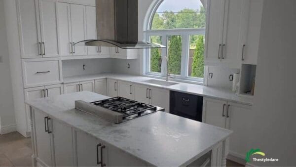 glacier white granite