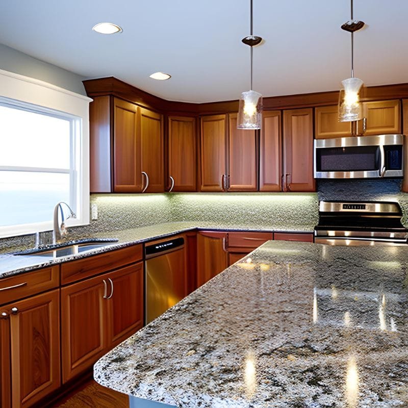 caledonia granite color